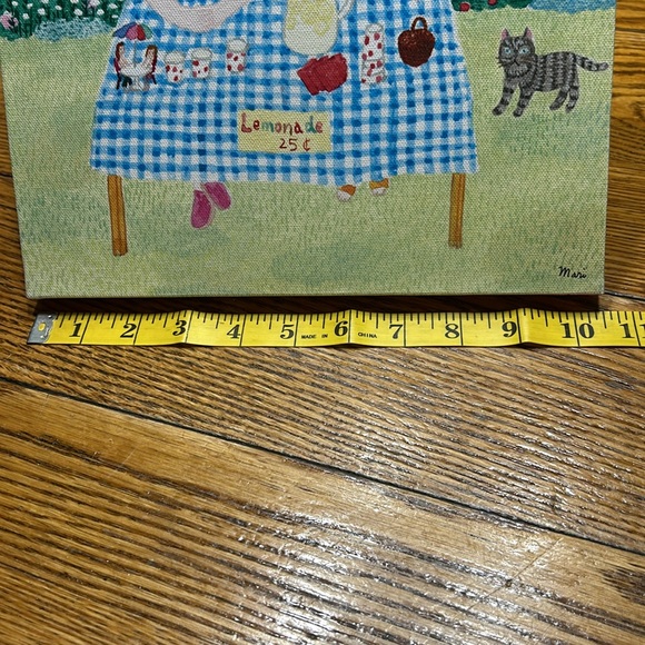 Oopsy Daisy children’s art on canvas by Mari Takabayashi.Girls at lemonade stand - Picture 6 of 11